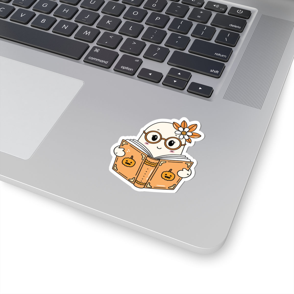 Cute Bookworm Kiss-Cut Stickers