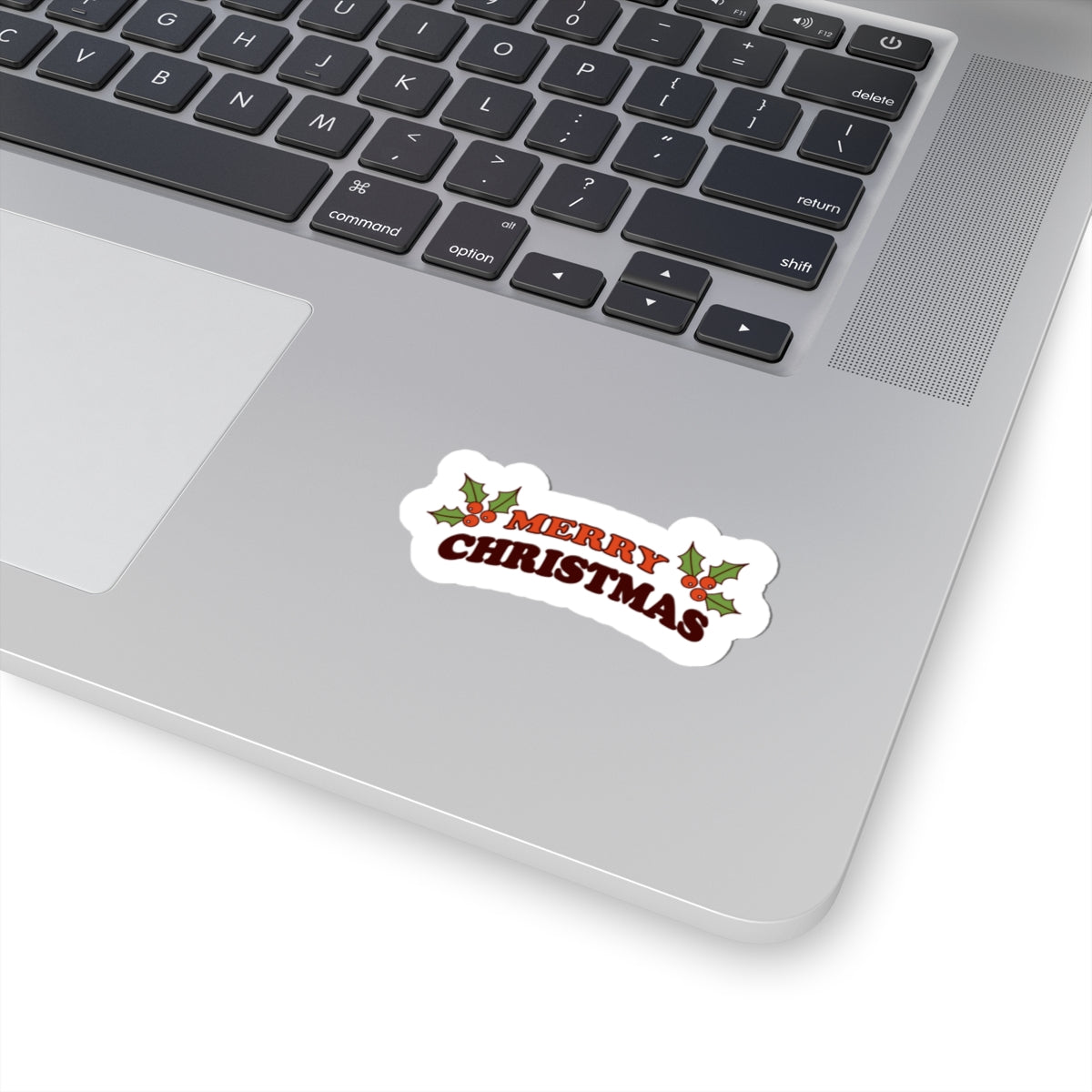 Merry Christmas Kiss-Cut Sticker