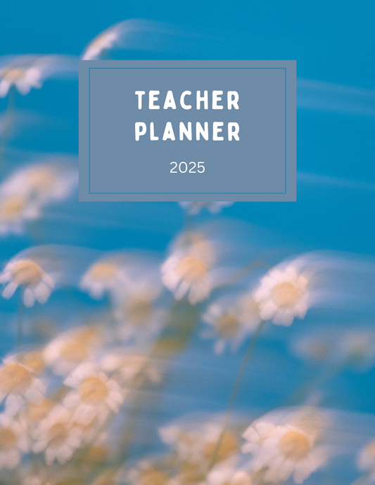 2025 Teacher Planner
