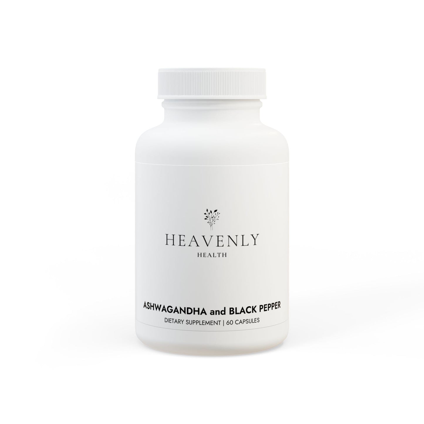 Ashwagandha and Black Pepper Supplement (60 capsules)