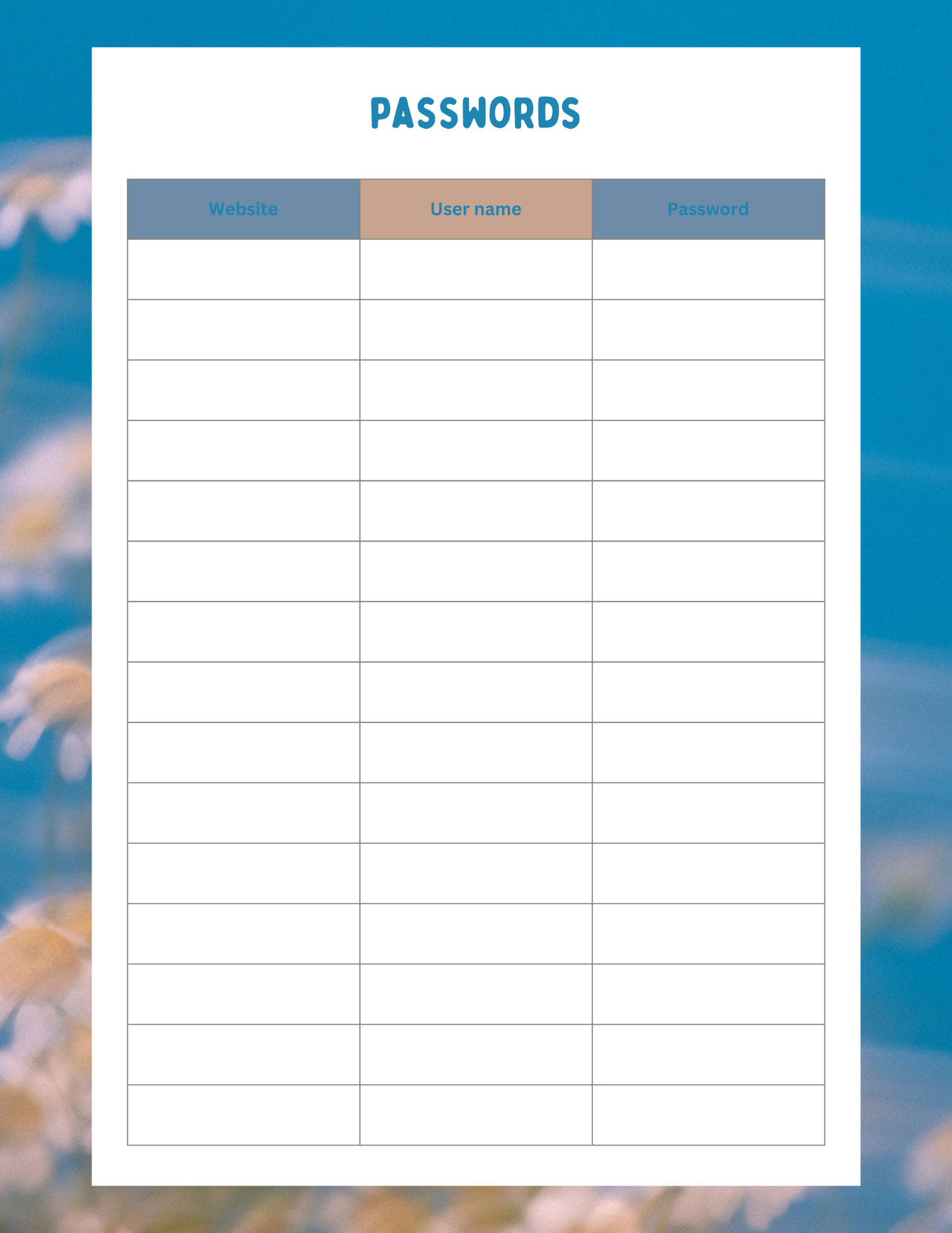 2025 Teacher Planner