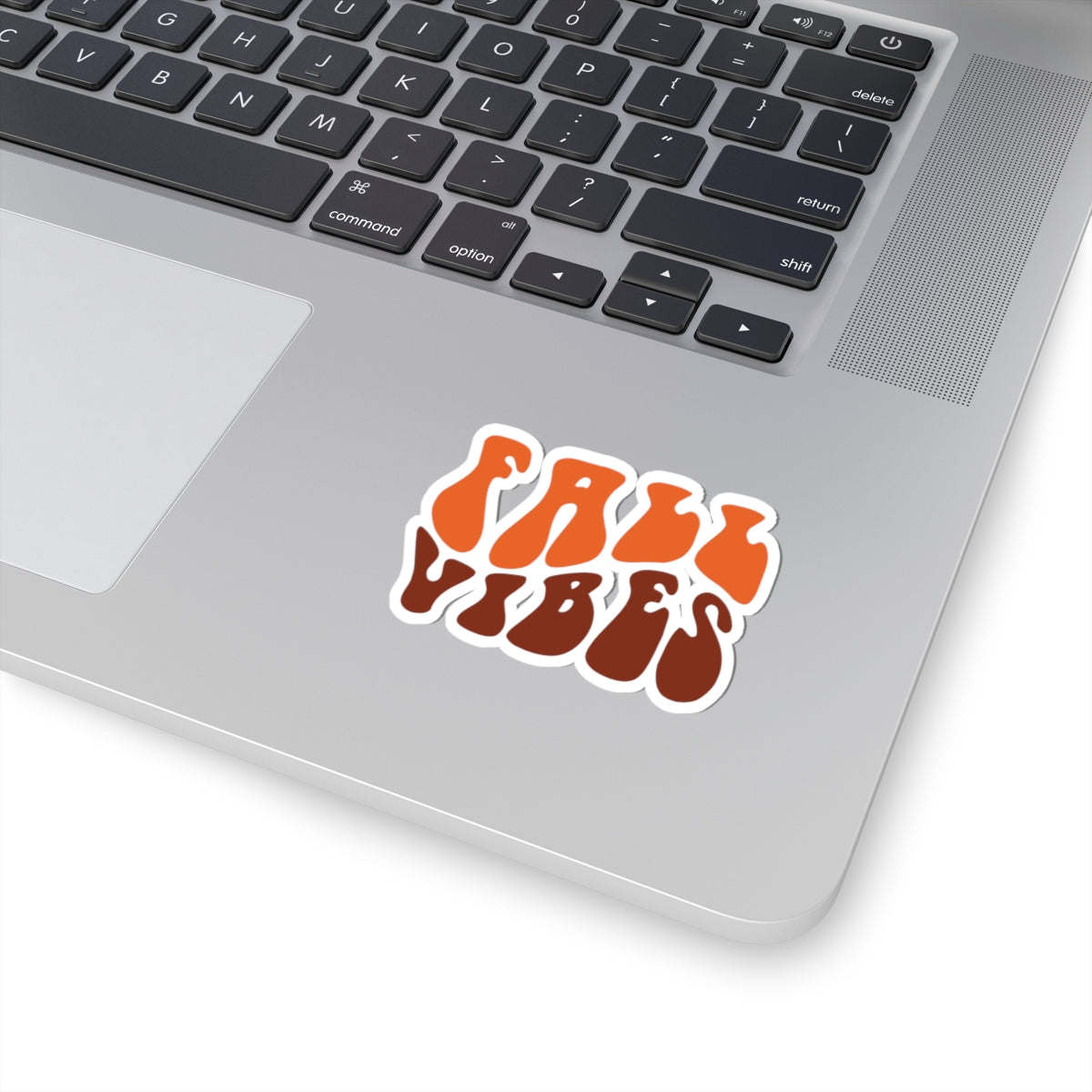 Retro Fall Vibes Kiss-Cut Stickers